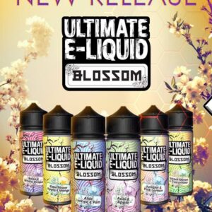 Ultimate E Liquid Blossom Range 100ml Shortfill  70/30 VG/PG