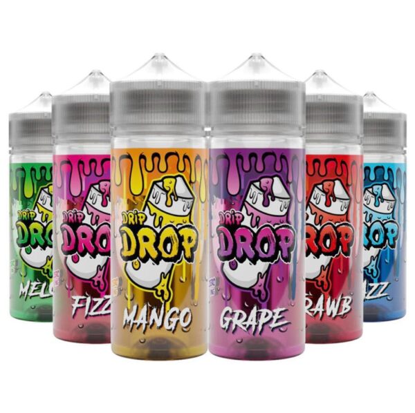 Drip Drop Eliquid 100ml Shortfill  70/30 VG/PG