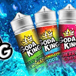 Soda King E Liquid 100ml Shortfill  70/30 VG/PG