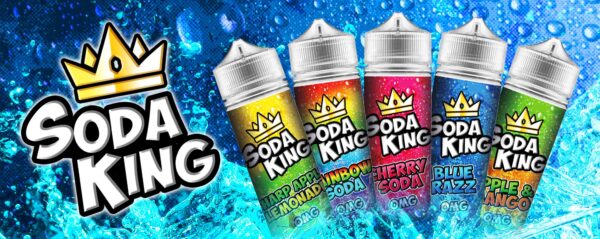 Soda King E Liquid 100ml Shortfill  70/30 VG/PG