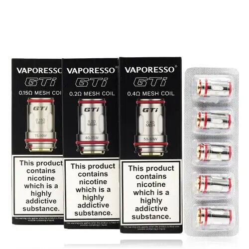 Vaporesso GTi Replacement Mesh Coils 5pcs/pack