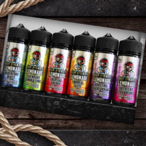 Old Pirate E-Liquid 100ml Shortfill - Lemonade Series  70/30 VG/PG