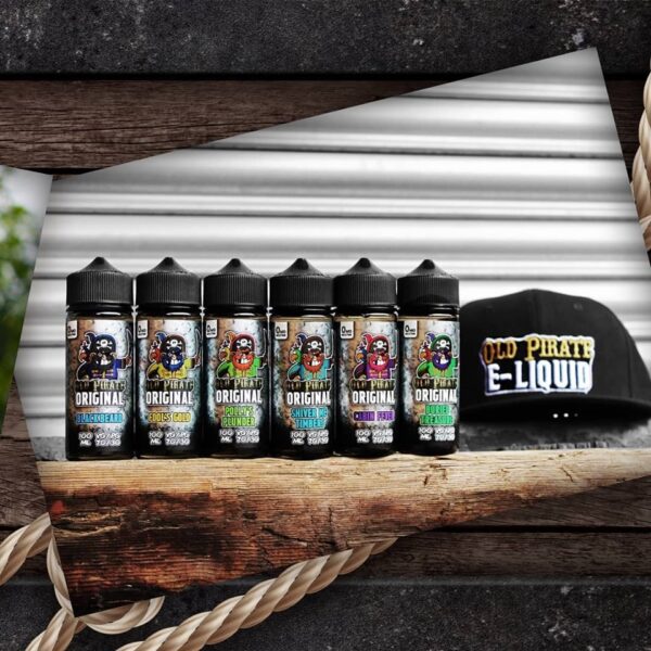 Old Pirate E-Liquid 100ml Shortfill - Original Series  70/30 VG/PG