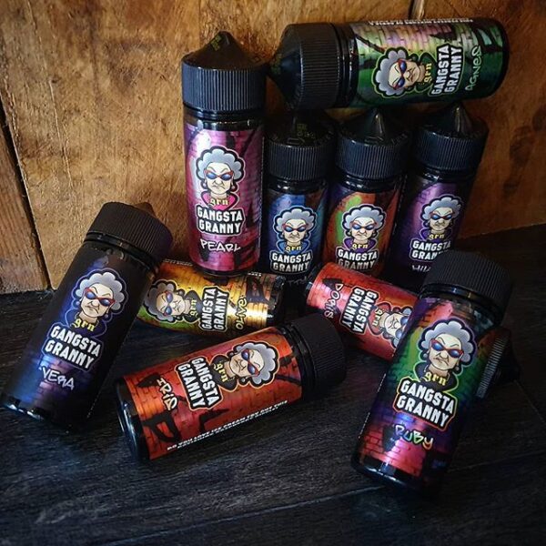Gangsta Granny E-Liquid 100ml Shortfill | £8.99 ONLY  70/30 VG/PG