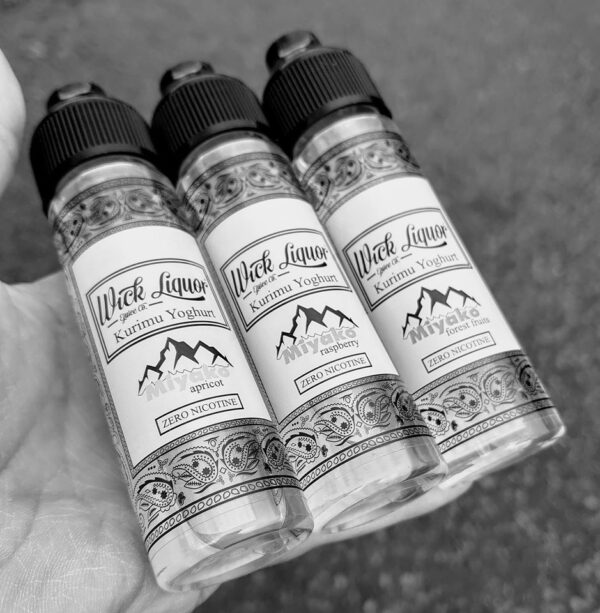 Wick Liquor E Liquid 50ml Shortfill - Kurimu Yogurt New Flavors  70/30 VG/PG