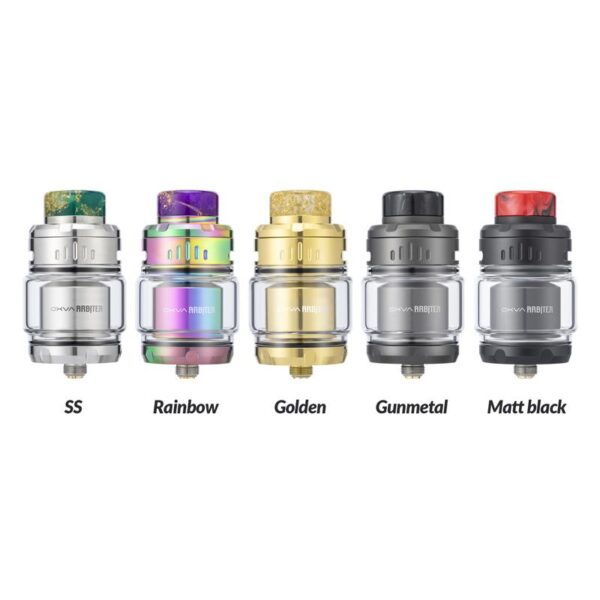OXVA Arbiter 2 RTA designed by Justin Lai