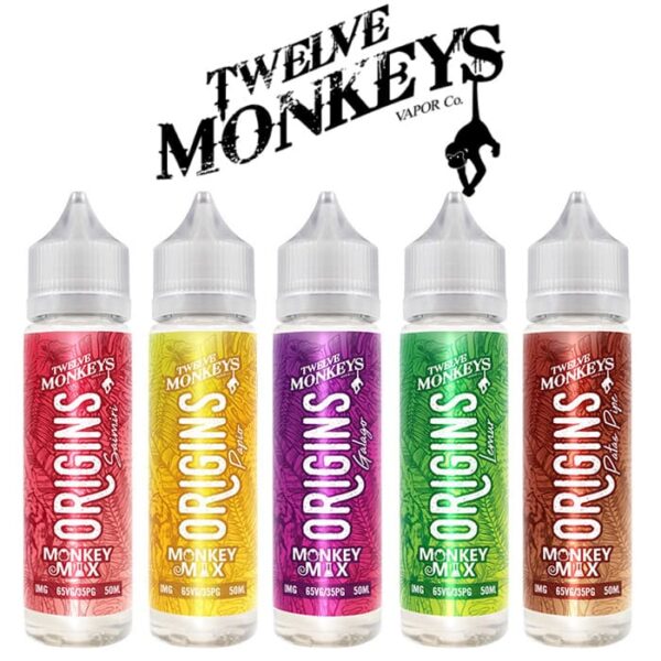 Twelve Monkeys Origins 50ml Shortfill  70/30 VG/PG