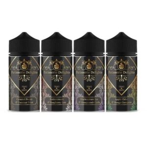 Patisserie Delights 100ml Shortfill E-Liquid  70/30 VG/PG