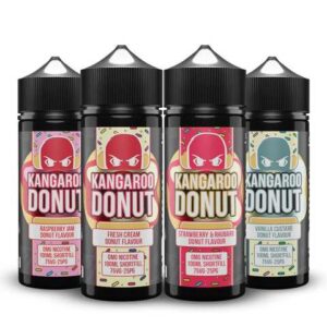 Kangaroo Donut 100ml Shortfill E-liquids  70/30 VG/PG