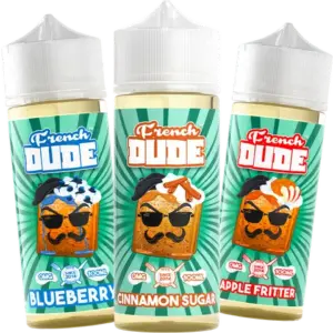 French Dude 100ml E-Liquid Shortfill 70/30 VG/PG