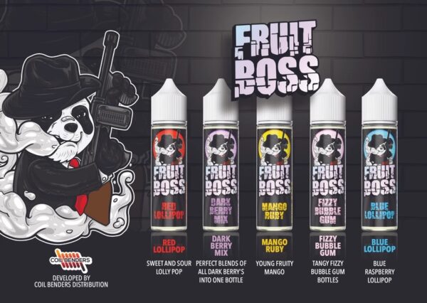 Fruit Boss 50ml Shortfill by Coil Benders  70/30 VG/PG
