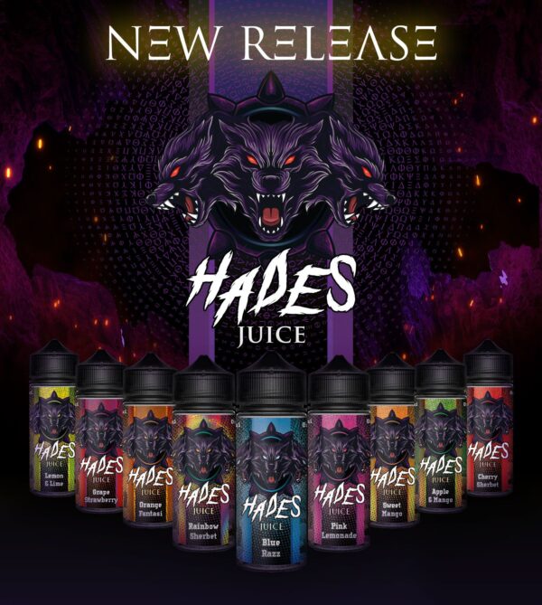 Hades E Liquid Range 100ml Shortfill | £5.99 ONLY  70/30 VG/PG