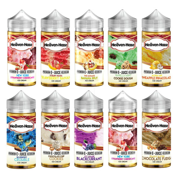 Heaven Haze E Liquid 100ml Shortfill  70/30 VG/PG