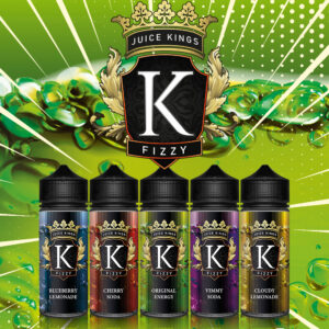 Juice Kings 100ml Shortfill | Fizzy Range  70/30 VG/PG
