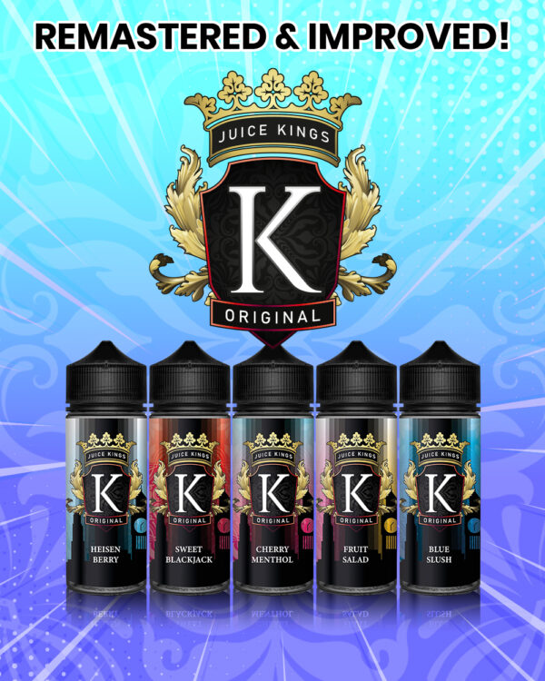 Juice Kings 100ml Shortfill | Original Range  70/30 VG/PG