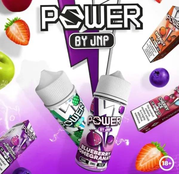 POWER by Juice N Power E-Liquid 100ml Shortfill 70/30 VG/PG
