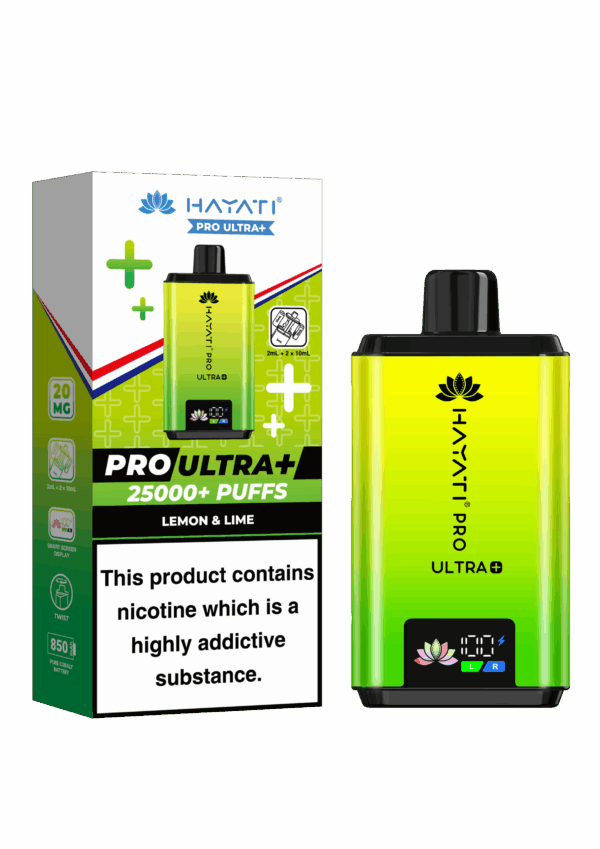 Hayati Pro Ultra Plus 25K Prefilled Vape Kit