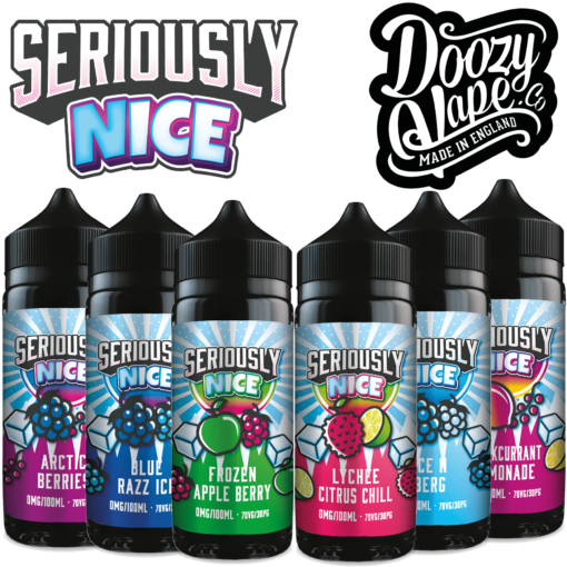 Seriously Nice by Doozy 100ml E-Liquid Shortfill | Only £7.99  70/30 VG/PG