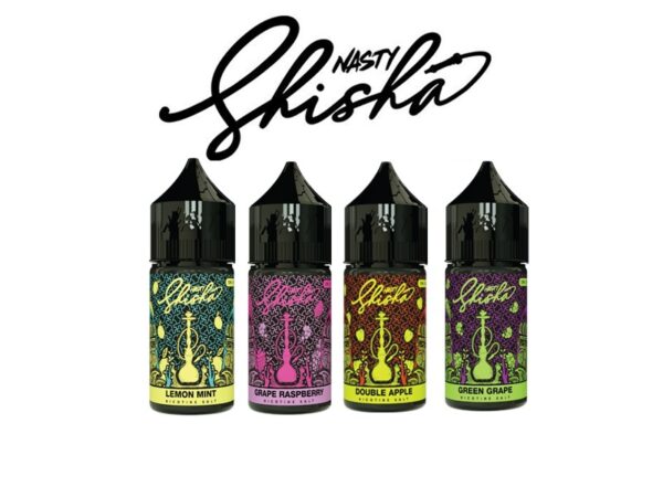 Nasty Shisha 10ml Nic Salts | 20MG | 50VG/50PG
