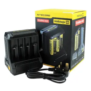 Nitecore I8 Intellicharger | 8 Bay Li-ion/NiMH Battery Charger