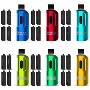 Revol 2600 Puffs | 4 In 1 Series Pod Kit | 1800mAh 20MG