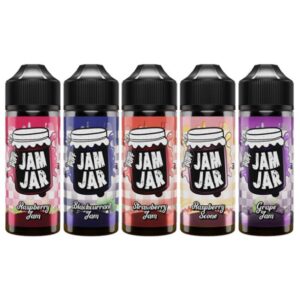 Ultimate Puff Jam Jar E-liquid 100ml Shortfill Eliquid  70/30 VG/PG