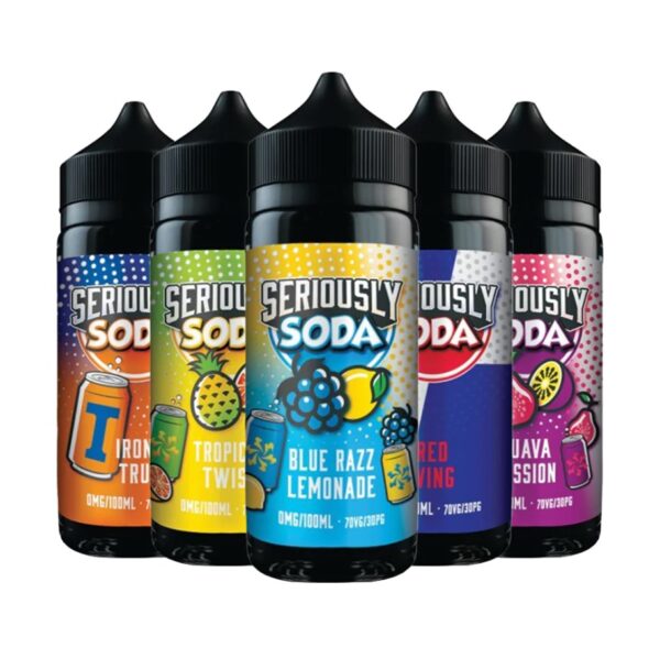Seriously Soda by Doozy Vape 100ml Shortfill E-Liquid  70/30 VG/PG