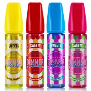 Dinner Lady 50ml Shortfill E-Liquid - Sweet Series  70/30 VG/PG