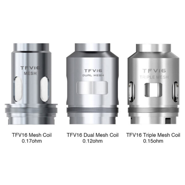 Smok TFV16 Replacement Coils - 3 Coils/Pack