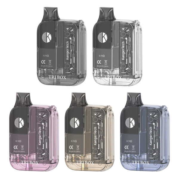 KangerTech Tri Box Rechargeable Pod Kit 650mAh