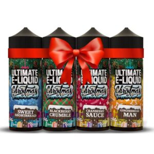 Ultimate Puff Christmas Range 100ml Shortfill  70/30 VG/PG