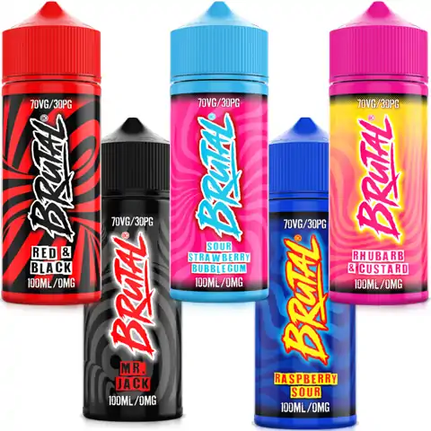 BRUTAL by Just Juice E-Liquid 100ml Shortfill 70/30 VG/PG - Image 10