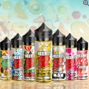 Keep It 100 E Liquid 100ml Shortfill  70/30 VG/PG