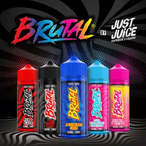 BRUTAL by Just Juice E-Liquid 100ml Shortfill 70/30 VG/PG