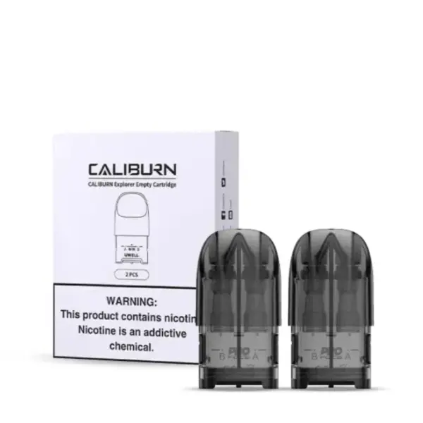 Uwell Caliburn Explorer Empty Replacement Pods – 4ml | 2-Pack