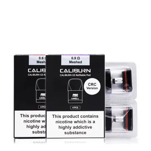 Uwell Caliburn G3 Replacement Pods - 4pcs/pack