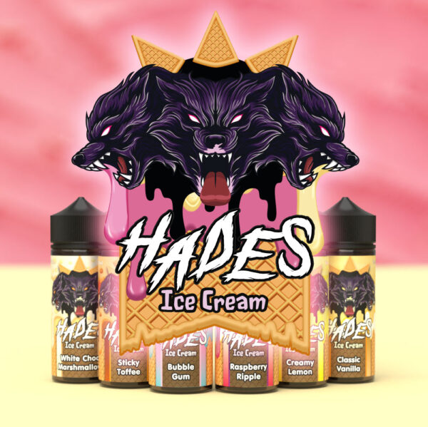 Hades E Liquid 100ml Shortfill | Icecream Range  70/30 VG/PG