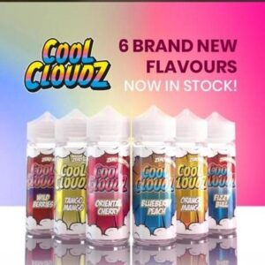 Cool Cloudz Eliquid 100ml Shortfill | £6.99 Only  70/30 VG/PG