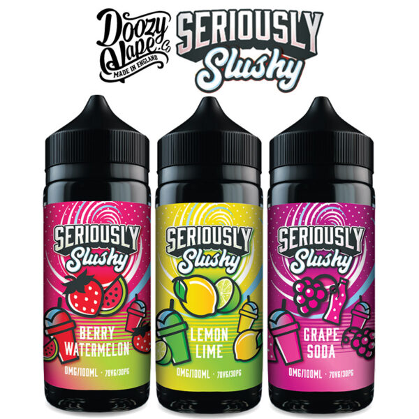 Seriously Slushy by Doozy Vape 100ml Shortfill  70/30 VG/PG