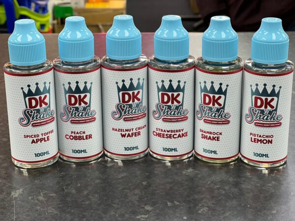 Donut King Shakes Range 100ml Shortfill  70/30 VG/PG