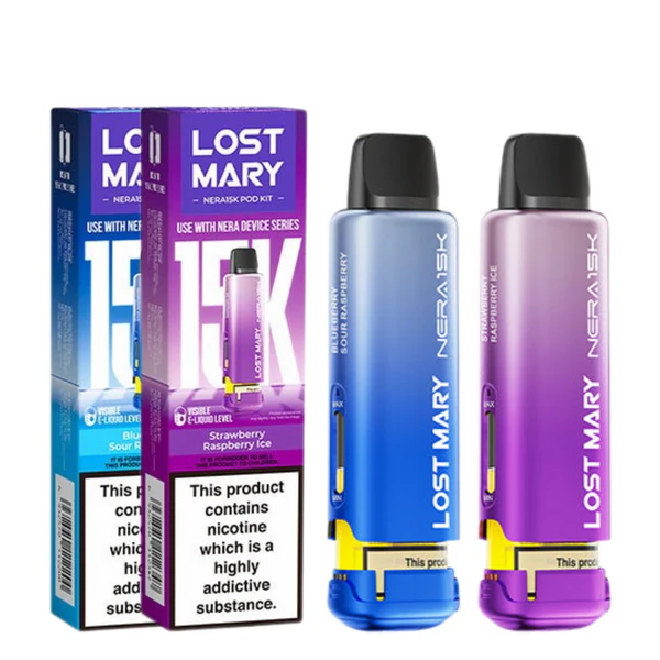 Lost Mary Nera Fullview Pod + Refill Container – 2ml Pod + 10ml Auto-Refill