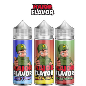 Major Flavor E-Liquid Range 100ml Shortfill  70/30 VG/PG