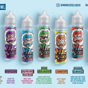 MR WICKS Premium E Liquid  70/30 VG/PG