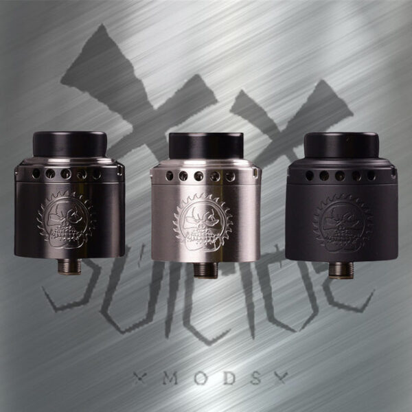 Ripsaw RDA By Suicide Mods X Bearded Viking | 28mm | 10 Hole Airflow