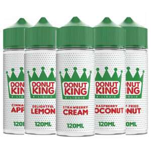 Donut King Range 100ml Shortfill  70/30 VG/PG