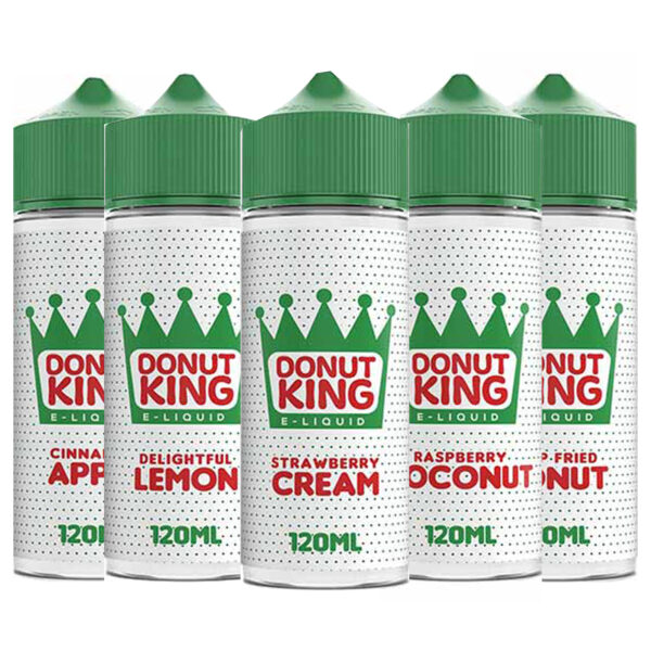 Donut King Range 100ml Shortfill  70/30 VG/PG