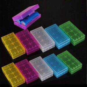 Plastic Storage Case for 18650 Battery