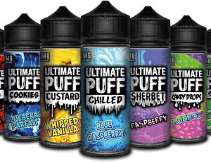 Ultimate Puff E Liquid 100ml Shortfill | £7.99 Only  70/30 VG/PG