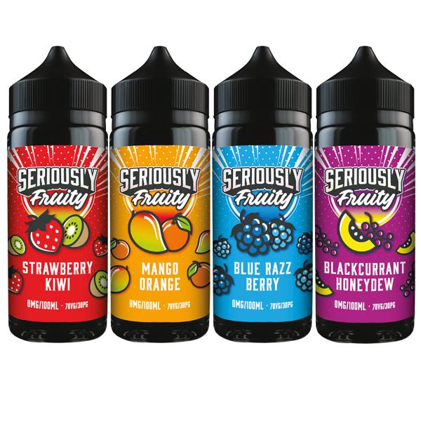 Seriously Fruity by Doozy E-Liquids 100ml Shortfill  70/30 VG/PG