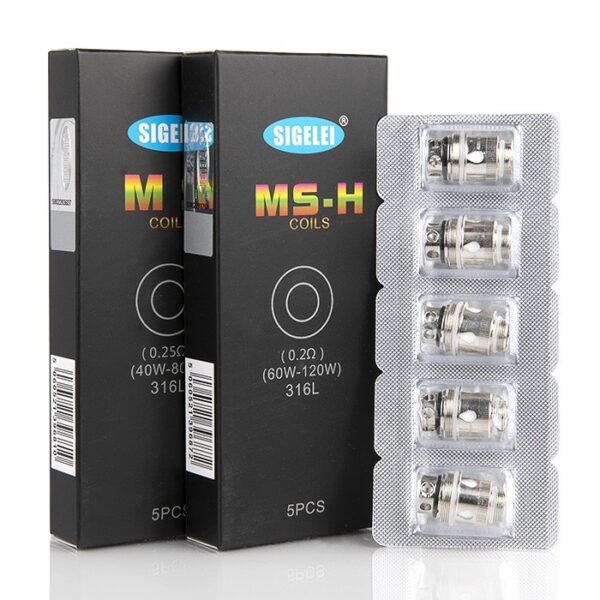 Sigelei MS Coils for Sobra, Chronus or Shikhra Kit - 5pcs/pack